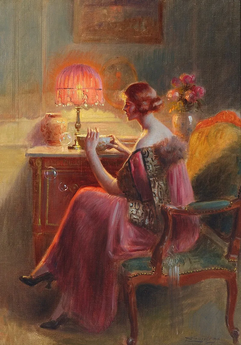 Blowing Bubbles 5 Wall Art by Delphin Enjolras - High-Resolution Digital Print