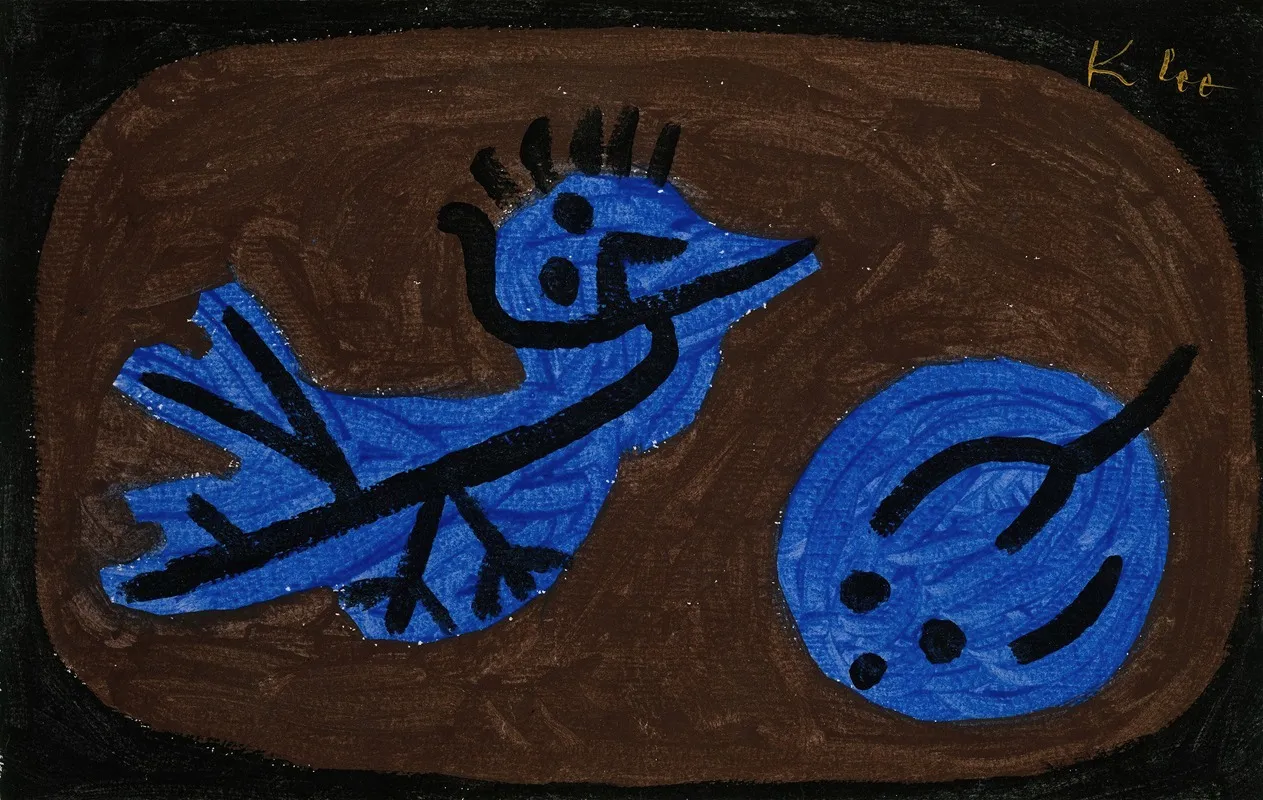 Blue Bird Pumpkin