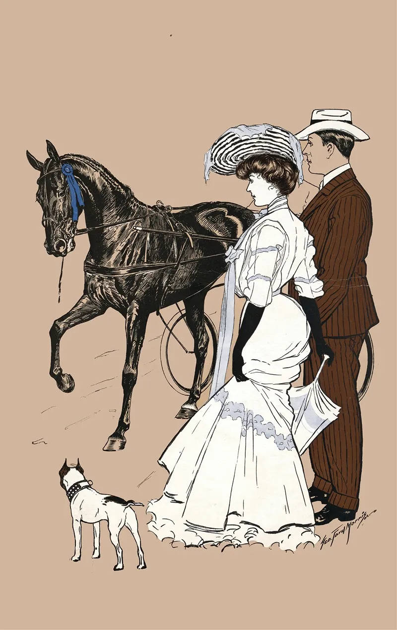 Blue Ribbon Meeting Wall Art by George Ford Morris - High-Resolution Digital Print