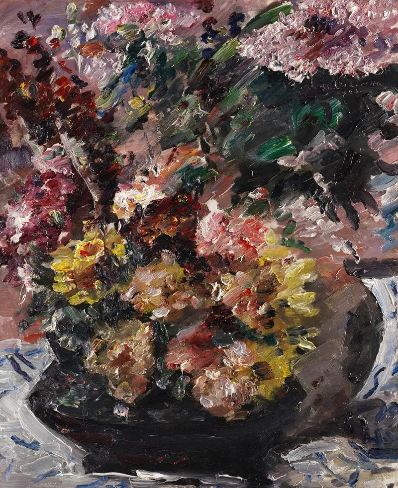 Blumen Im Bronzekubel Wall Art by Lovis Corinth - High-Resolution Digital Print