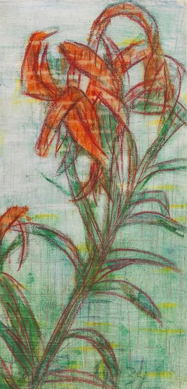 Blumenstillleben 12 Wall Art by Christian Rohlfs - High-Resolution Digital Print