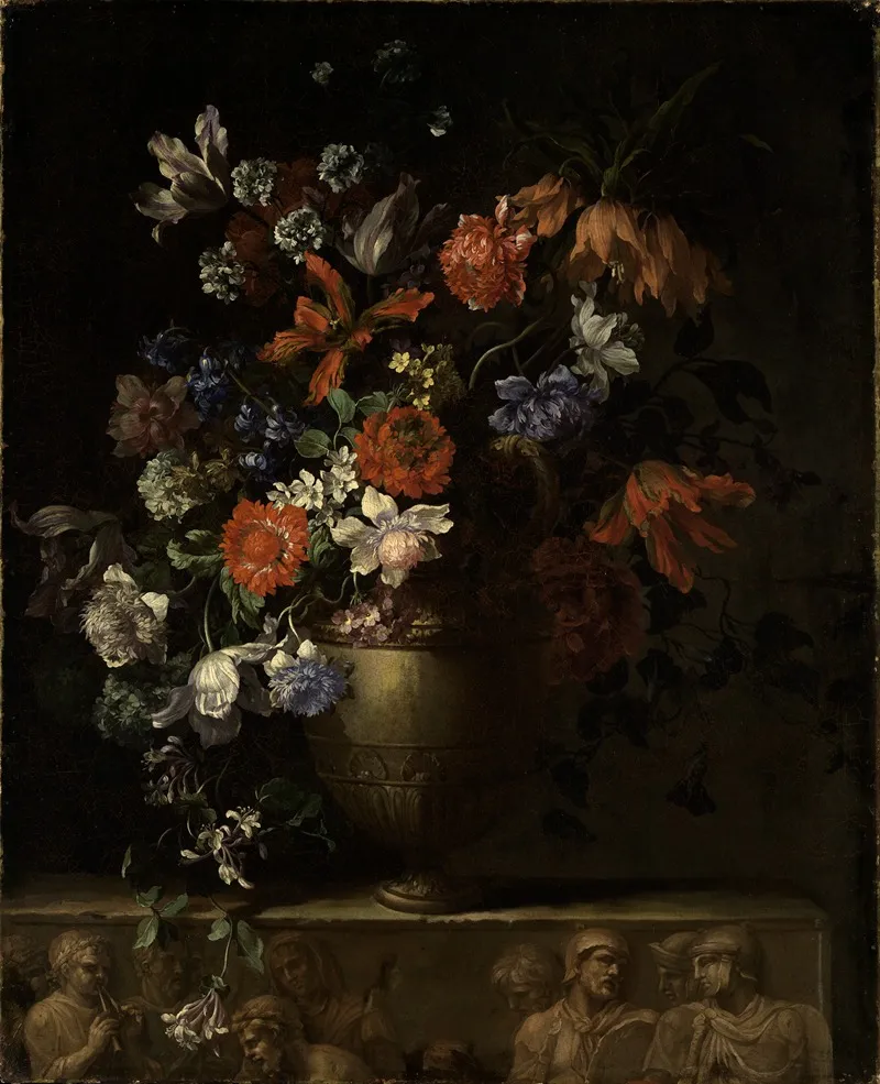 Blumenstillleben In Vase 2
