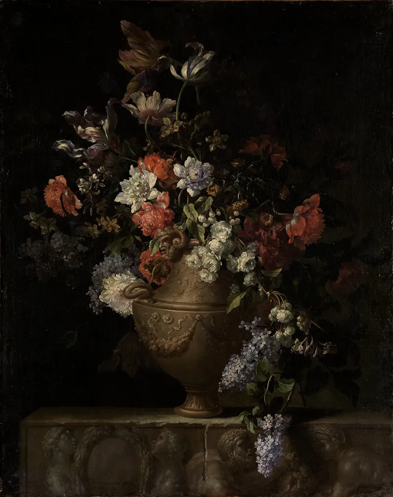Blumenstillleben In Vase 3
