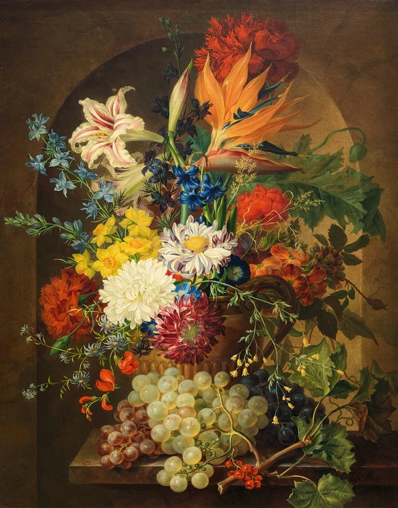Blumenstraus 3 Wall Art by Joseph Nigg - High-Resolution Digital Print