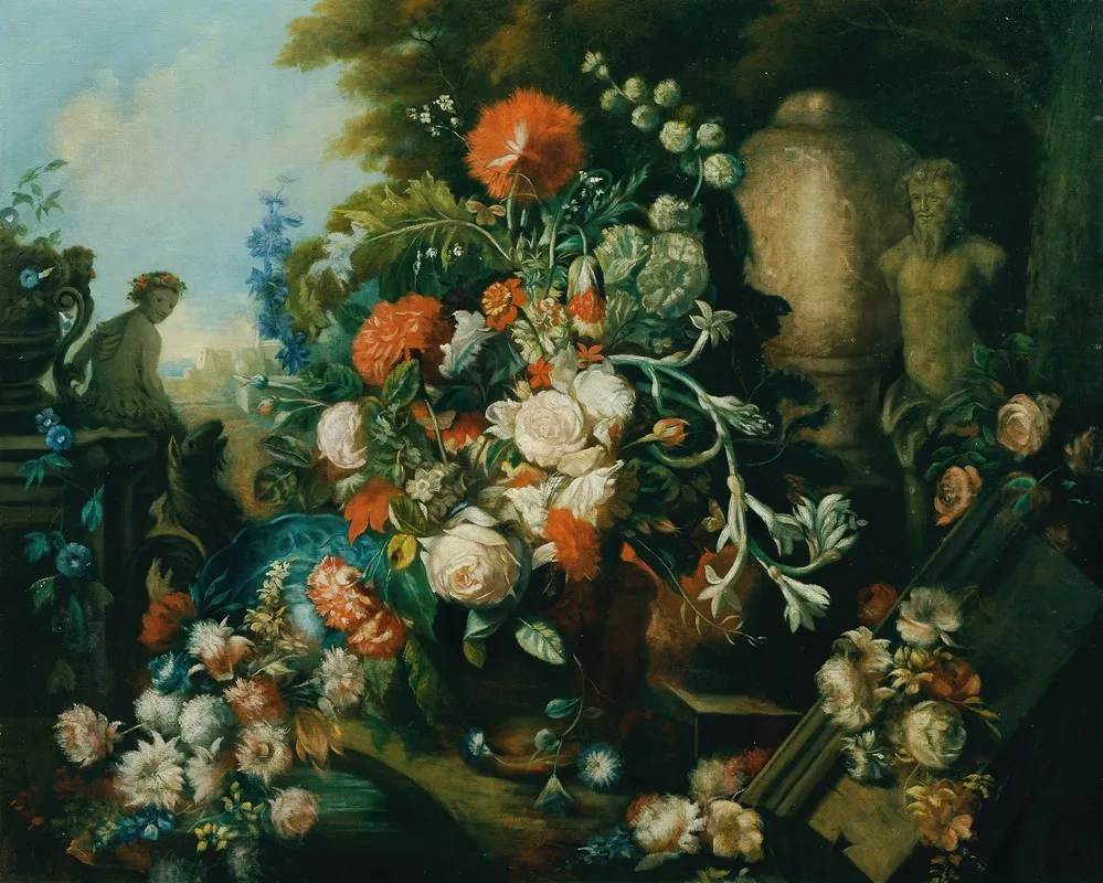 Blumenstuck 4 Wall Art by Lotte Sykora - High-Resolution Digital Print