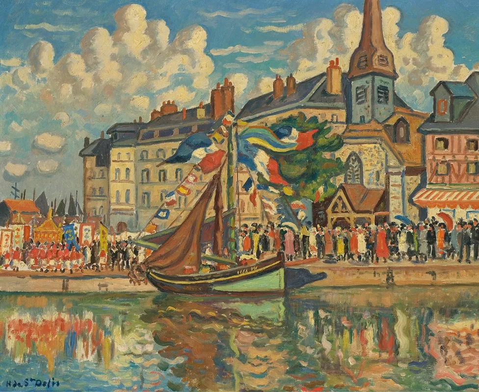Boat In Harbor