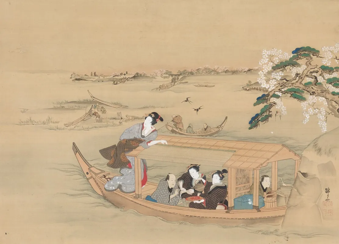 Boat To The Yoshiwara
