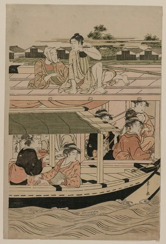 Boating Party On The Sumida River 6