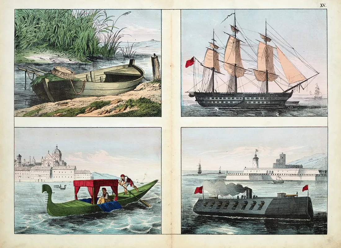 Boats And Ships Wall Art by D. Englert - High-Resolution Digital Print