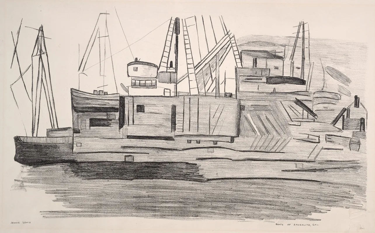 Boats At Sausalito