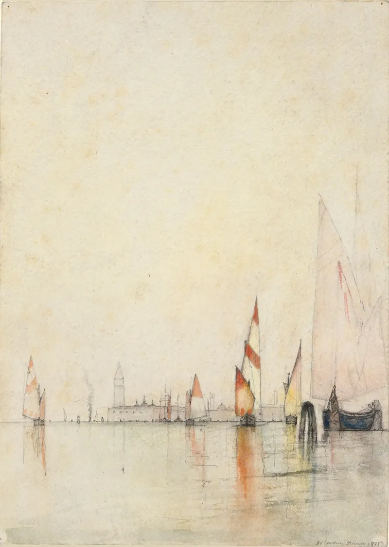 Boats On The Lagoon Venice