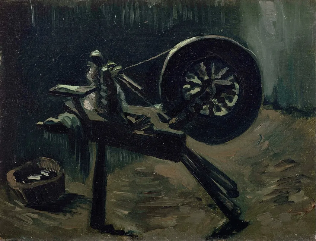 Bobbin Winder Wall Art by Vincent van Gogh - High-Resolution Digital Print
