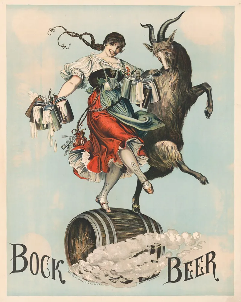 Bock Beer 3 Wall Art by Henry Jerome Schile - High-Resolution Digital Print