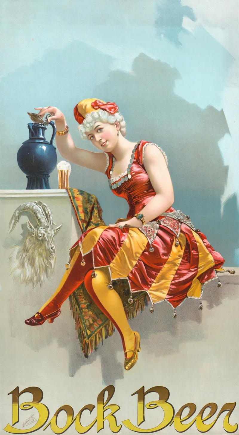 Bock Beer Carnival Wall Art by Henry Jerome Schile - High-Resolution Digital Print