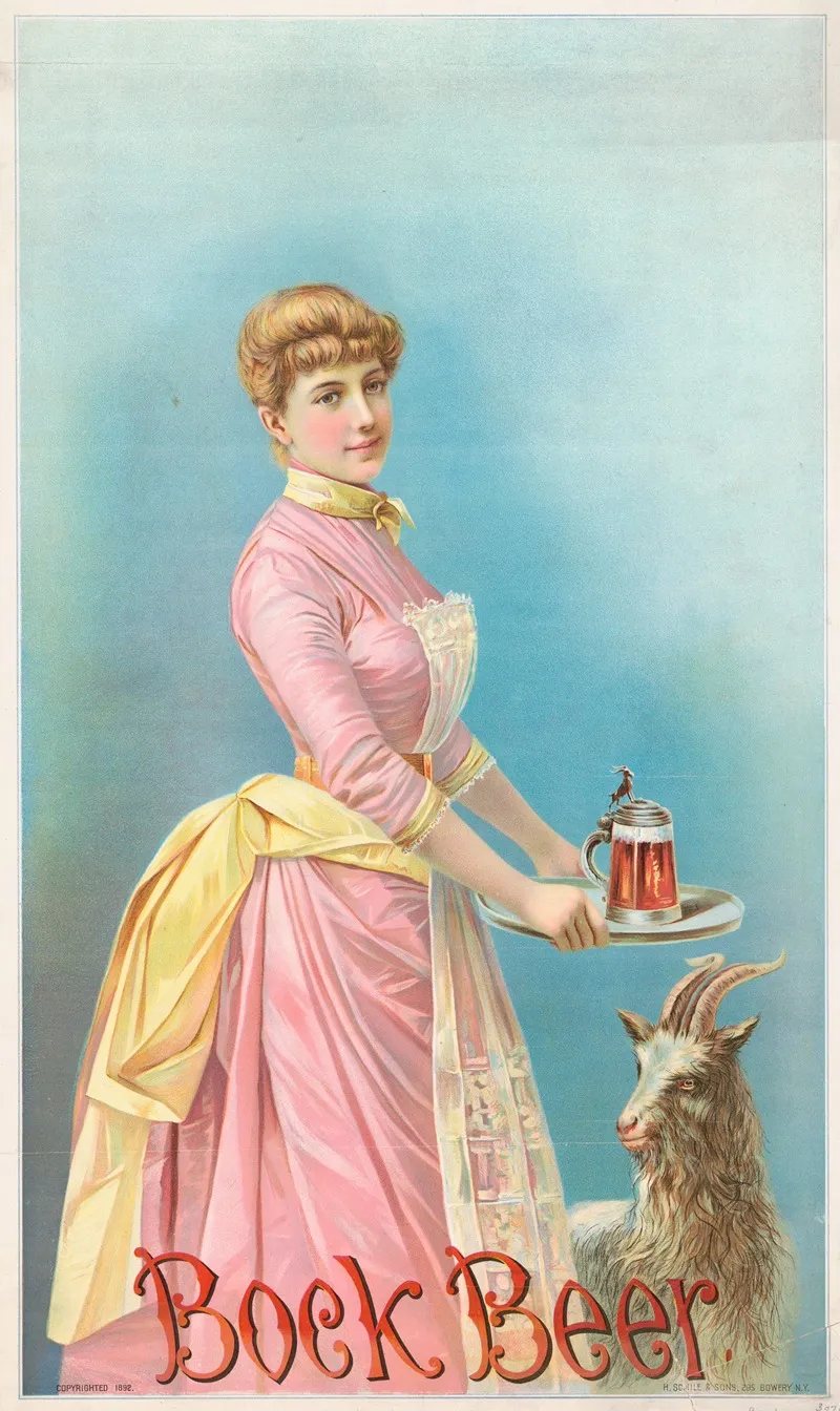 Bock Beer Wall Art by Henry Jerome Schile - High-Resolution Digital Print