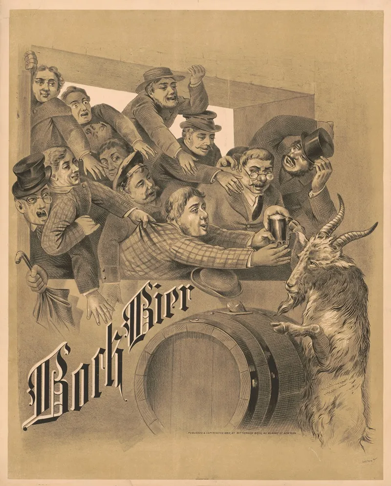 Bock Bier 2 Wall Art by Wittemann Bros. - High-Resolution Digital Print