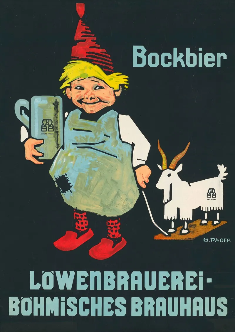 Bockbier Lowenbrauerei Bohmisches Brauhaus Wall Art by Georg Räder - High-Resolution Digital Print