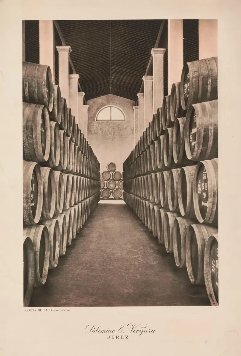 Bodega De Baco Nave Central Wall Art by A. G. Martorell - High-Resolution Digital Print