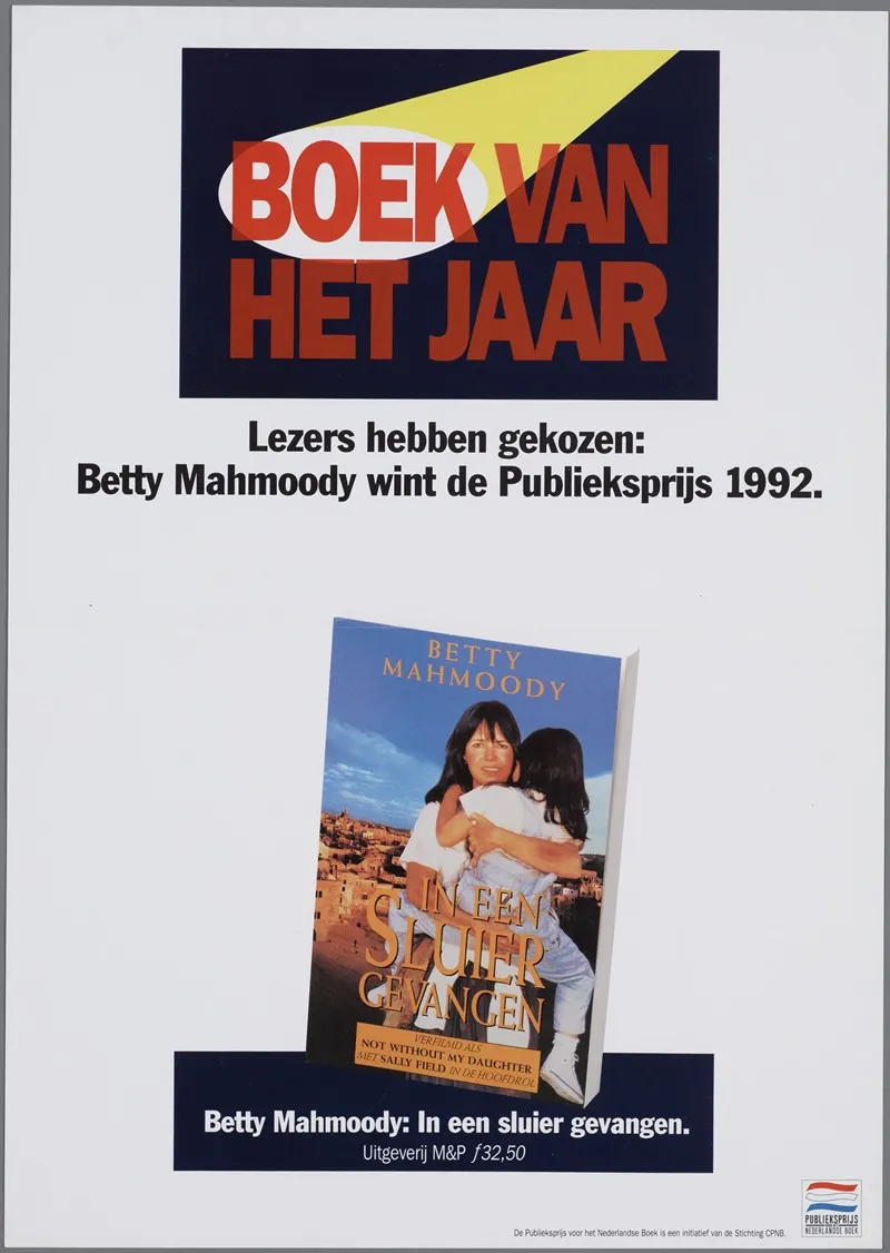Boek Van Het Jaar Betty Mahmoody In Een Sluier Gevangen Wall Art by CPNB - High-Resolution Digital Print