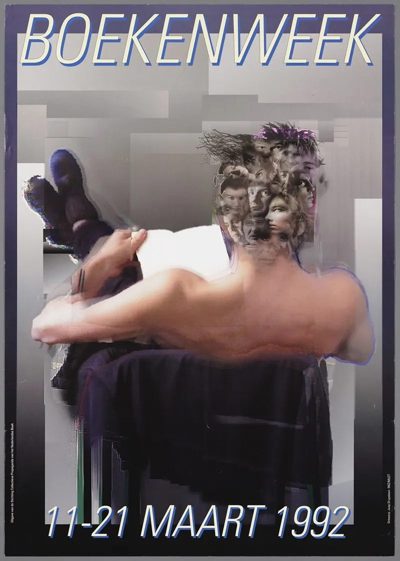 Boekenweek 11 21 Maart 1992 Wall Art by Jaap Drupsteen - High-Resolution Digital Print
