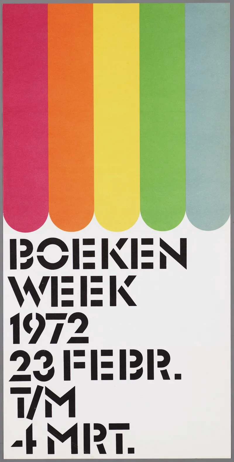 Boekenweek 1972 23 Febr 4 Mrt Wall Art by CPNB - High-Resolution Digital Print