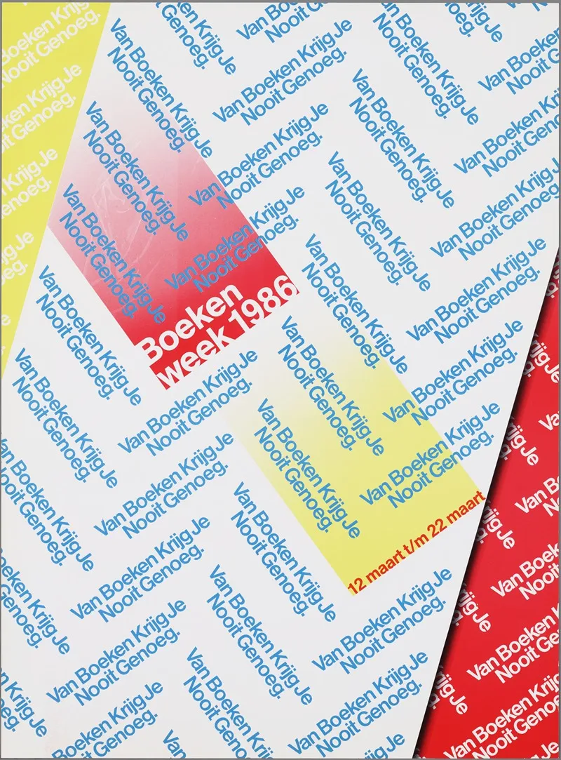 Boekenweek 1986 Wall Art by CPNB - High-Resolution Digital Print