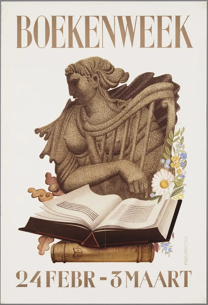 Boekenweek 24 Febr 3 Maart Wall Art by Fons Montens - High-Resolution Digital Print