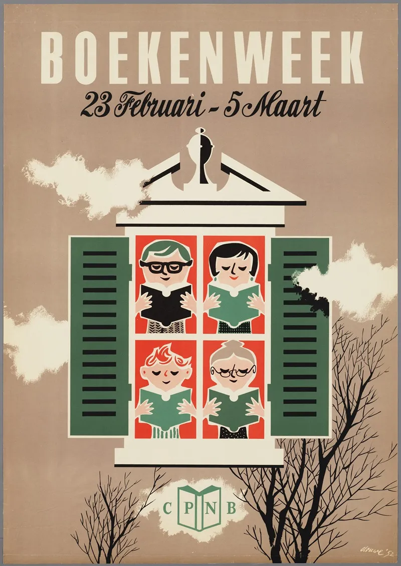 Boekenweek 2 Wall Art by Gerard Douwe - High-Resolution Digital Print
