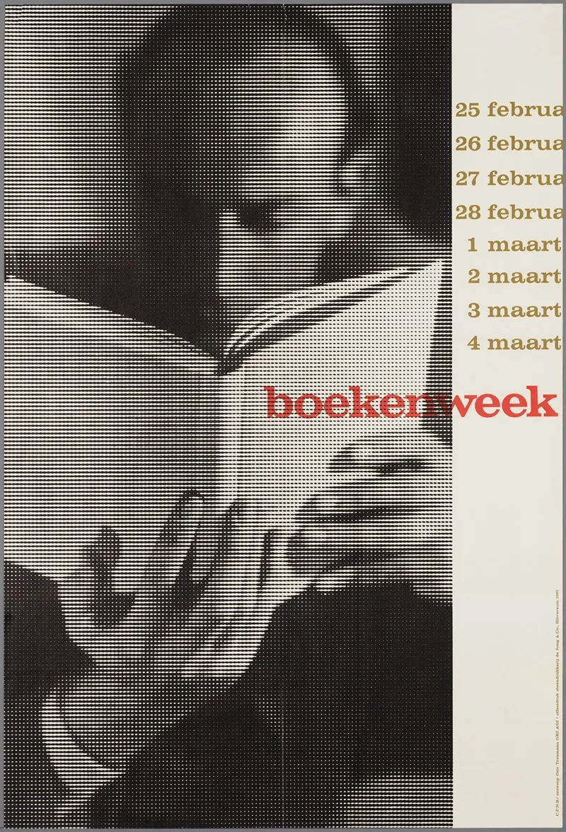Boekenweek 3 Wall Art by Otto Treumann - High-Resolution Digital Print