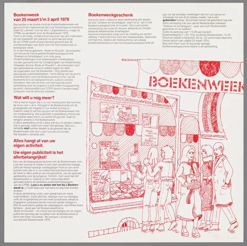 Boekenweek Van 25 Maart Tot En Met 3 April Wall Art by CPNB - High-Resolution Digital Print