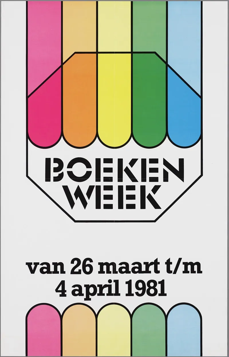 Boekenweek Van 26 Maart 4 April 1981 Wall Art by CPNB - High-Resolution Digital Print