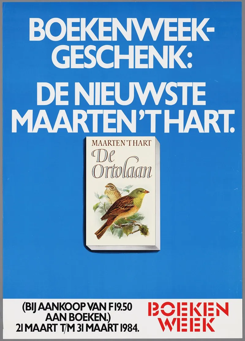 Boekenweekgeschenk De Nieuwe Maarten T Hart Wall Art by CPNB - High-Resolution Digital Print