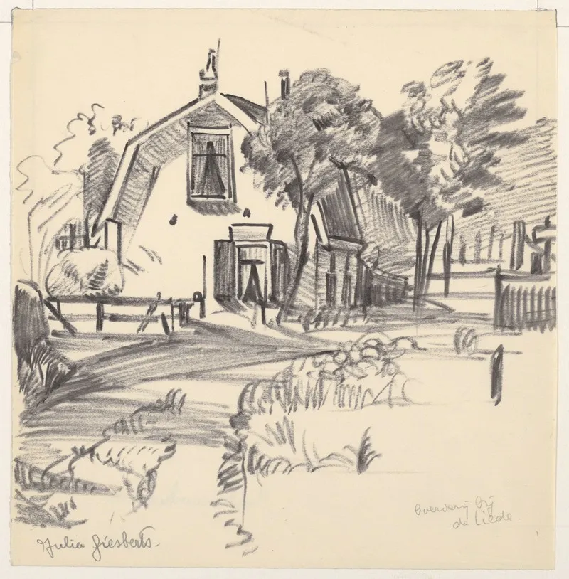Boerderij Bij De Liede Wall Art by Julia Giesberts - High-Resolution Digital Print