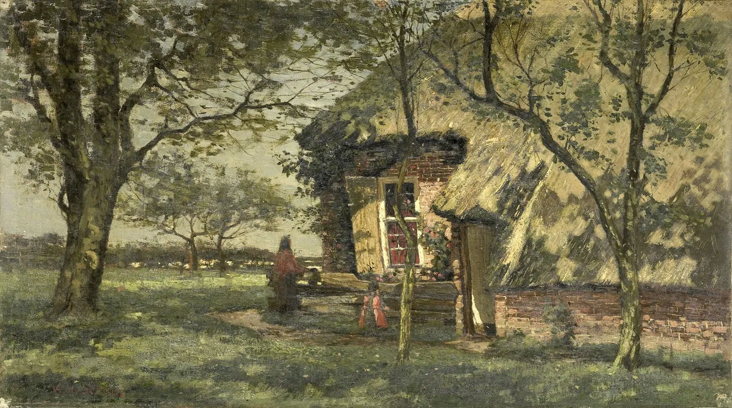Boerenhuis Wall Art by Willem van Schaik - High-Resolution Digital Print