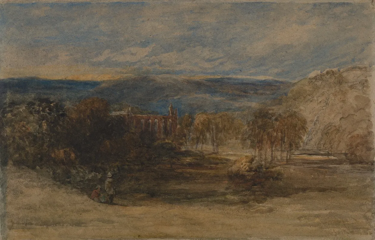 Bolton Abbey 2 Wall Art by David Cox - High-Resolution Digital Print