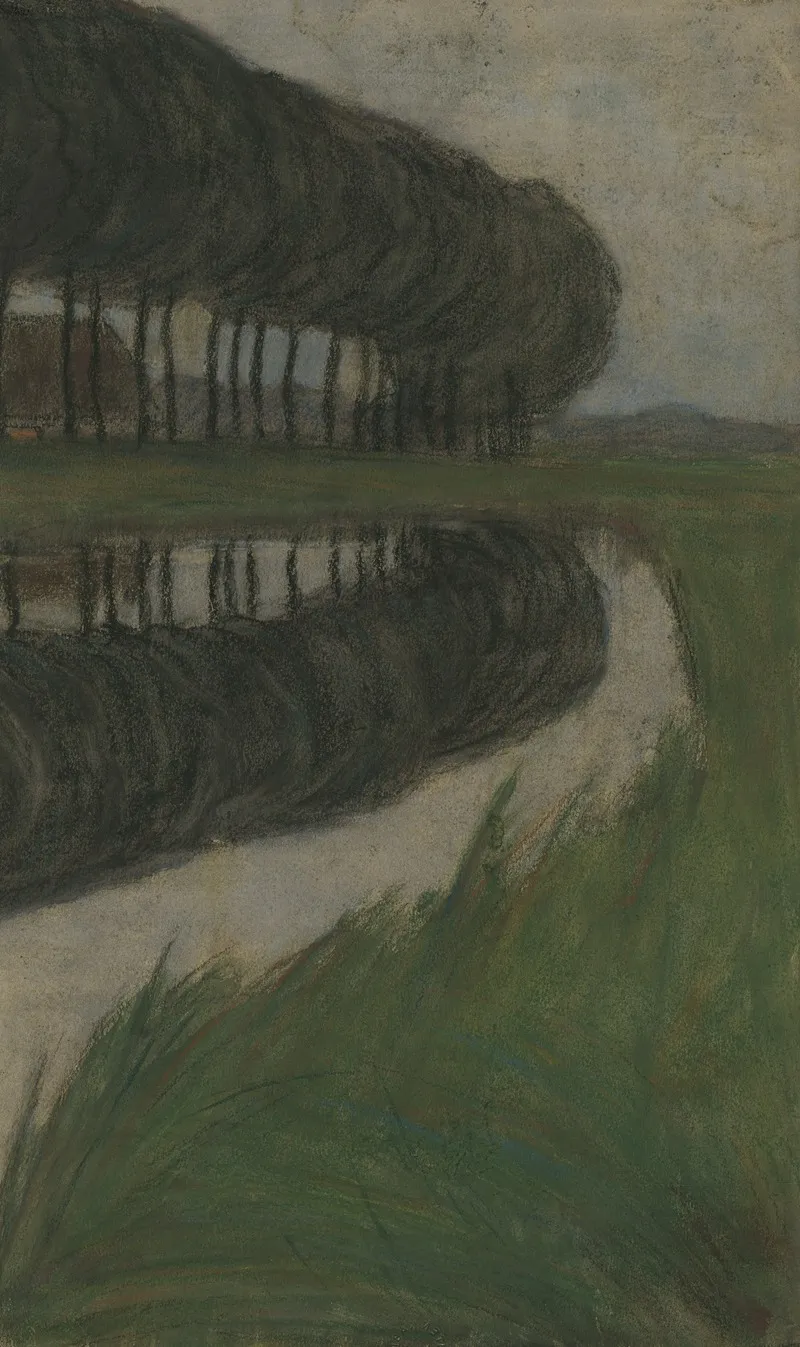 Bomen Langs De Vaart