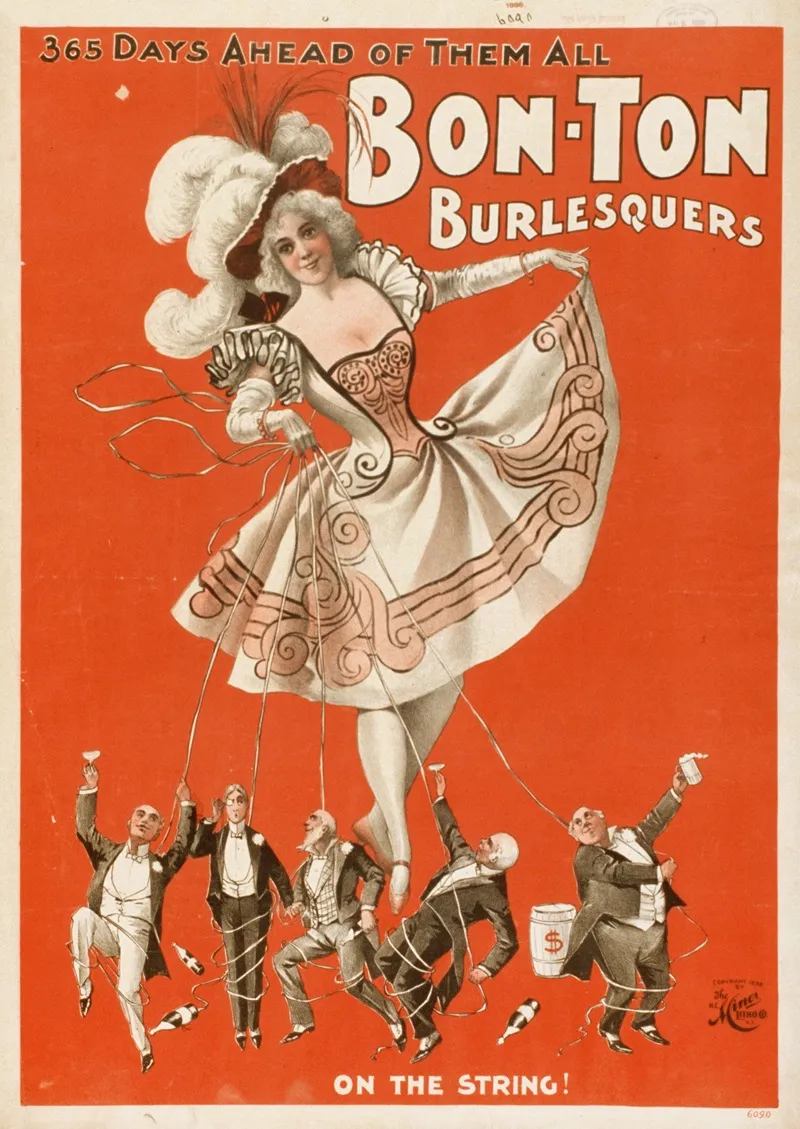 Bon Ton Burlesquers 2 Wall Art by H.C. Miner Litho. Co. - High-Resolution Digital Print