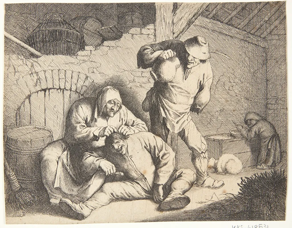 Bondefamilie I Bon Wall Art by Willem Basse - High-Resolution Digital Print