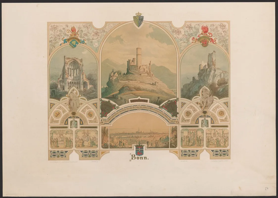 Bonn Wall Art by Caspar Scheuren - High-Resolution Digital Print