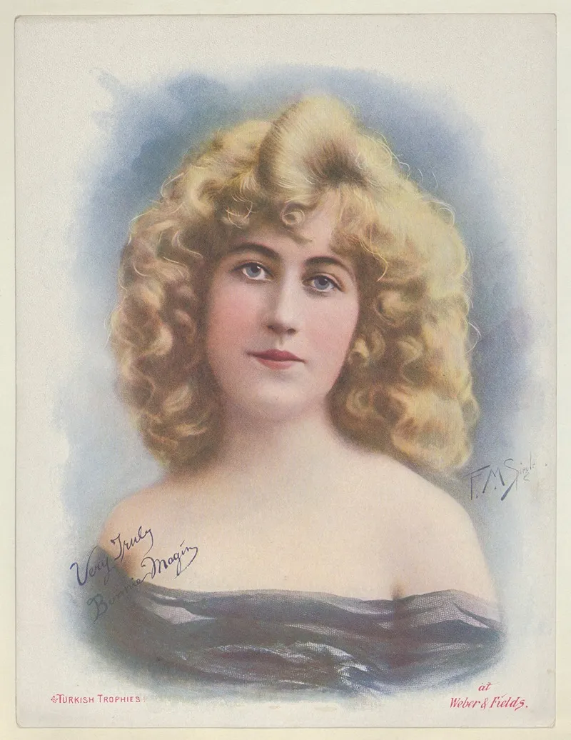 Bonnie Magin At Weber Fields Wall Art by Frederick Moladore Spiegle - High-Resolution Digital Print
