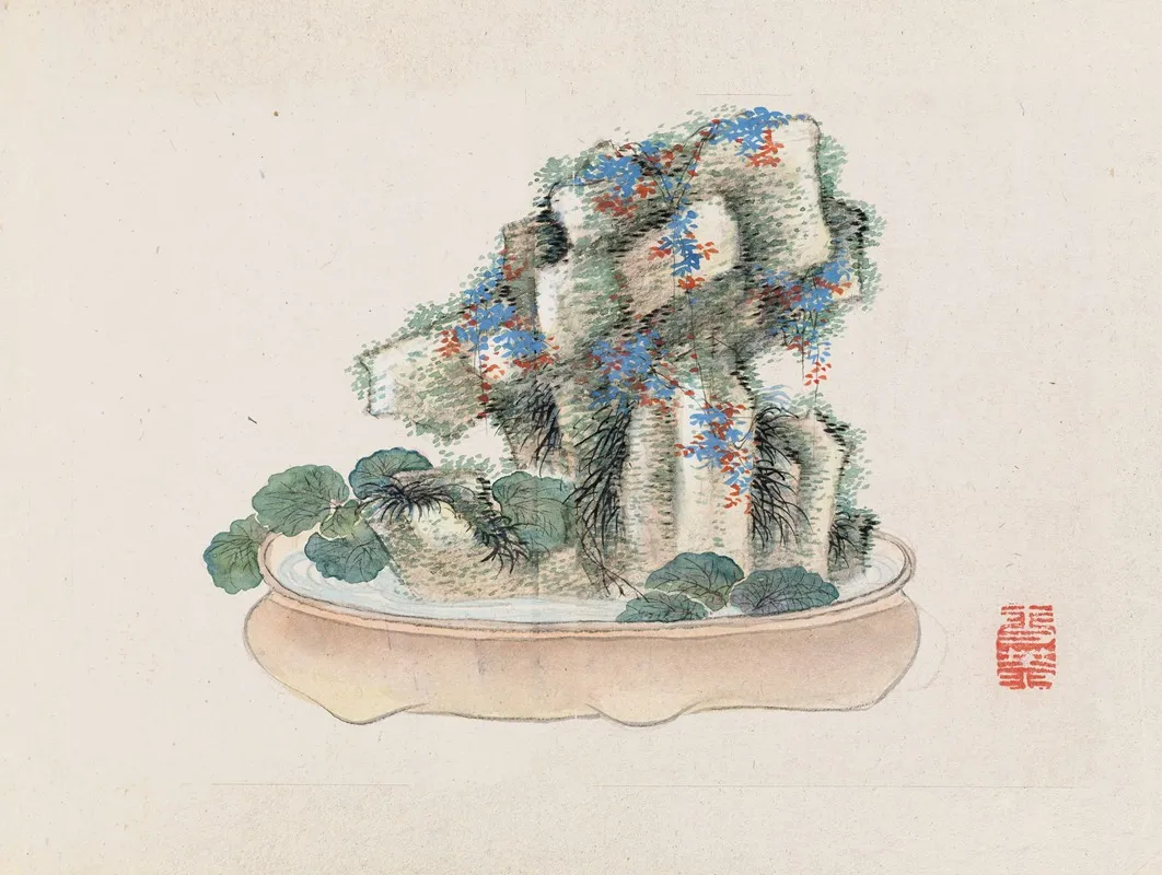 Bonsai Kabenzu Pl 08 Wall Art by Anonymous - High-Resolution Digital Print