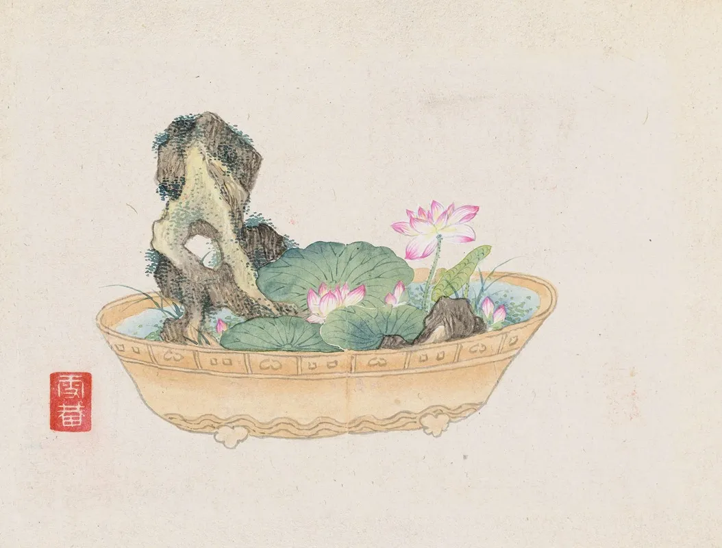 Bonsai Kabenzu Pl 13 Wall Art by Anonymous - High-Resolution Digital Print