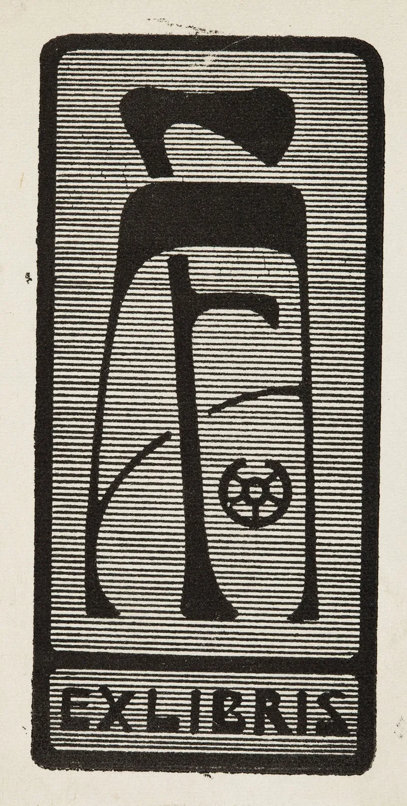 Bookplate Of Af Armin Von Foelkersam Wall Art by Moritz von Gruenewaldt - High-Resolution Digital Print