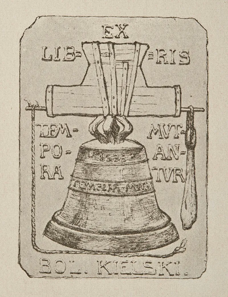 Bookplate Of Boleslaw Kielski