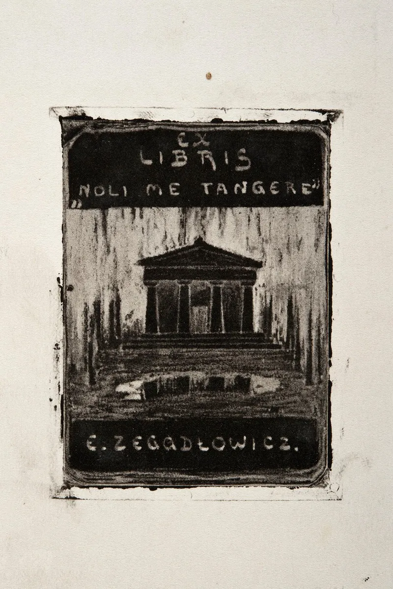 Bookplate Of Emil Zegadlowicz 2