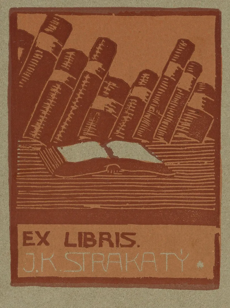 Bookplate Of J K Strakaty