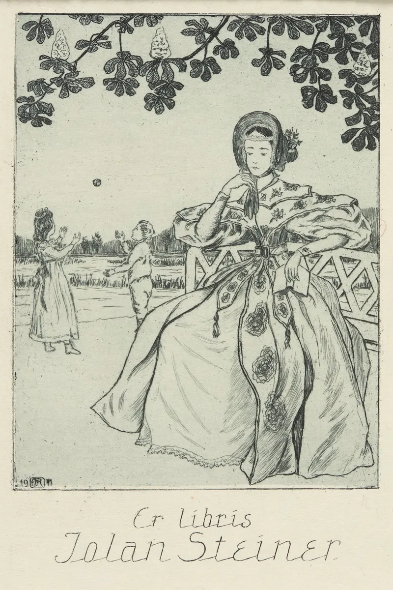Bookplate Of Jolan Steiner