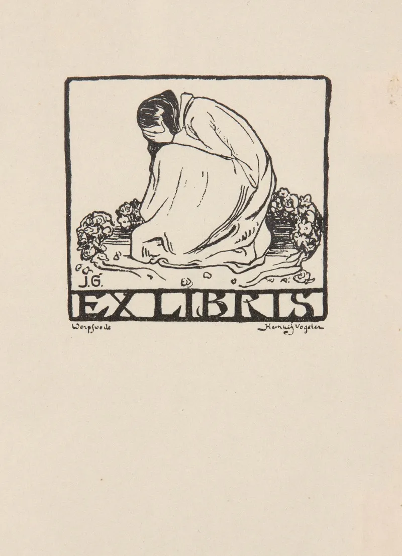 Bookplate Of Jozef Grabowski 1826 1899
