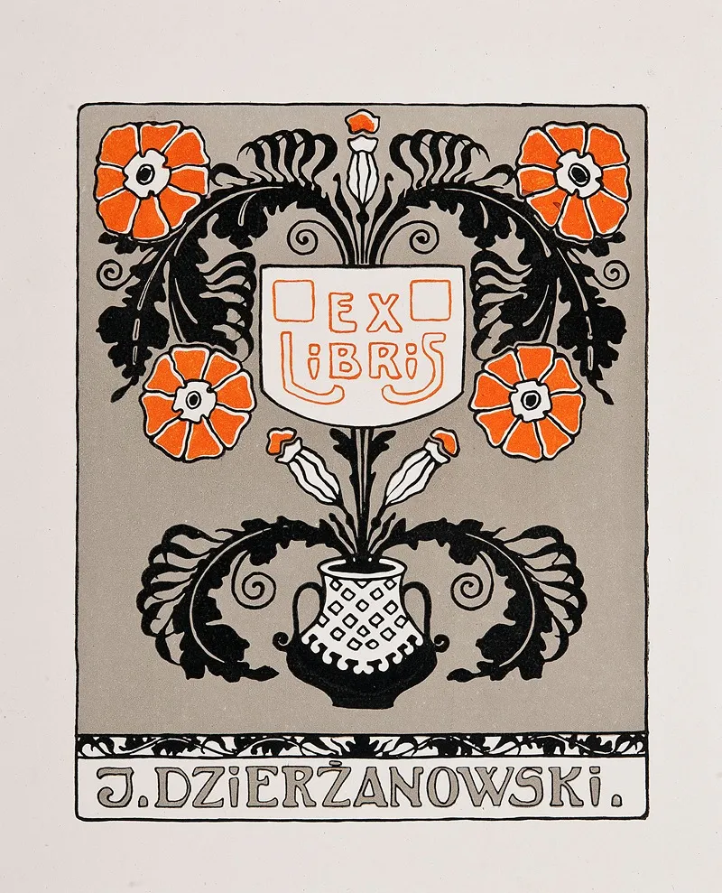 Bookplate Of Juliusz Dzierzanowski 3