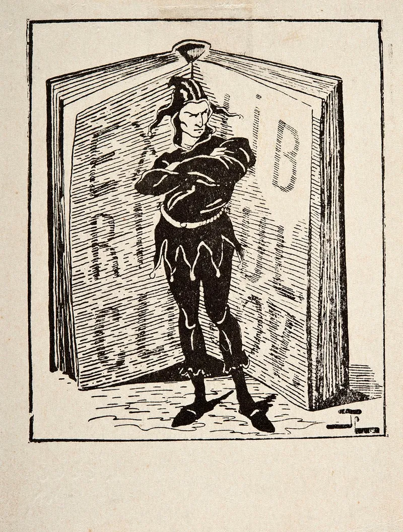 Bookplate Of Juliusz Klukowski Wall Art by Teodor Stanisław Rawicz-Lipiński - High-Resolution Digital Print
